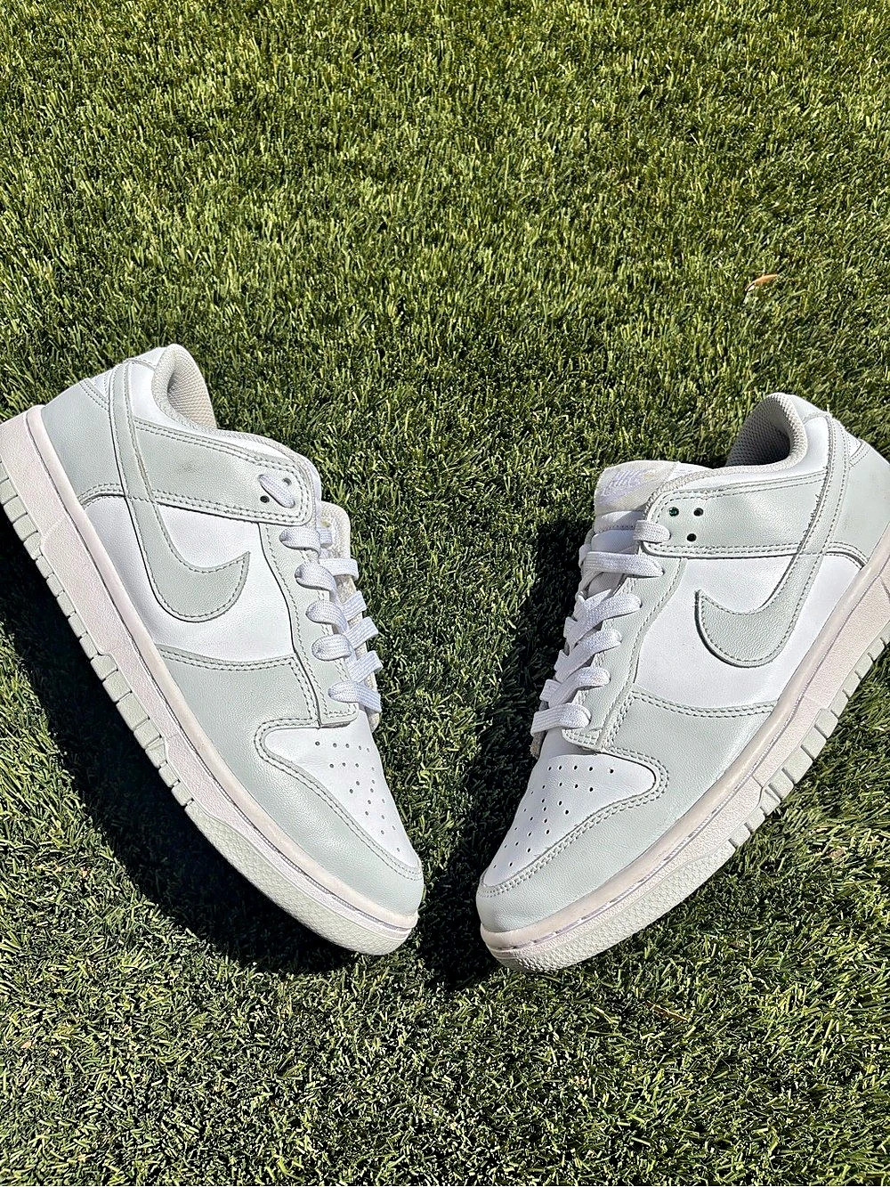 Nike Dunk Low Light Smoke Grey (Women's) Light Smoke Grey Sneakers in White &